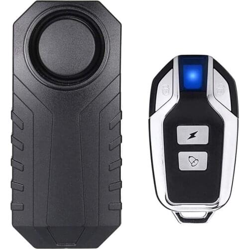 113dB Loud Smart Bluetooth Remote Control Door Window Security Anti-Theft IP55 Waterproof Wireless Motorcycle Bicycle Alarm