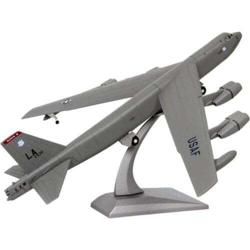 25CM 1/200 scale American Army B-52 Strategic Bomber fighter aircraft airplane models adult children toys for display show