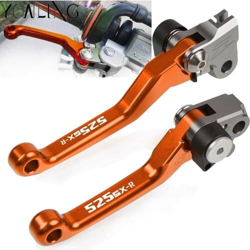 Motorbike CNC Aluminum Custom Made Folding Brake Clutch Lever For 525 SX-R 525SX-R 2005 2006 2007 Dirt Bike handle Motocross
