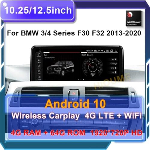 8.8" original car style Android 10 Car Multimedia Player for BMW X3 F25 X4 F26 CIC NBT System Headunit Navi Autoradio 4G GPS