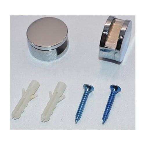 Free Shipping Zinc Alloy Mirror Glass Clamp 27x10mm Glass Clip Can clamp 4 to 5mm HM121