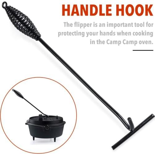 26CM European Cast Iron Enamel Soup Pot Stew Pot Soup Pot Lifter For Weight Lifting And Carrying Dutch Oven
