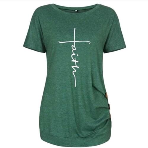 Harajuku T Shirt Women 2020 Summer Letter Print O Neck Short Sleeve Plus Size Tops Streetwear Casual Fashion Tee Shirt Femme