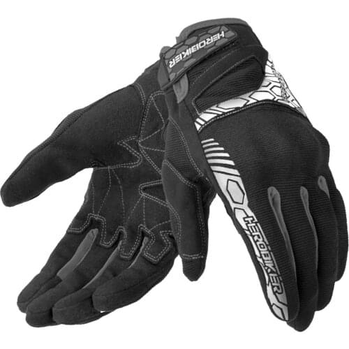 HEROBIKER Motorcycle Gloves Off Road Racing Gloves Motociclismo Luvas De Moto Luva Moto Motocross Gloves Moto Motorbike Gloves