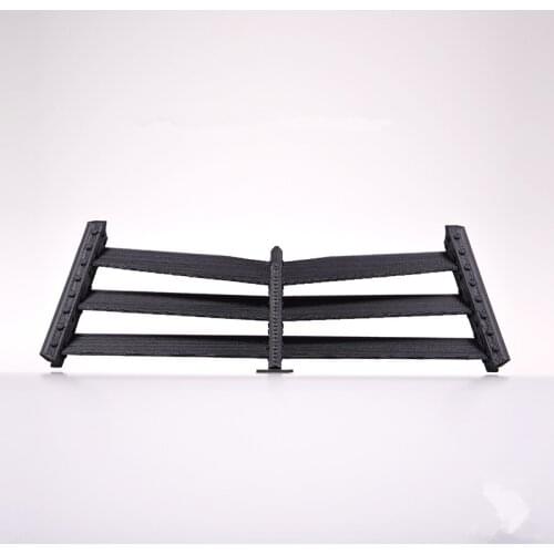 Simulated front windshield armor shield for Axial Wraith