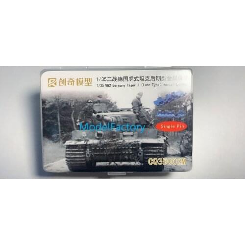 R-Model 35002M 1/35 Metal Track For WWII German Tiger Tank Late Type