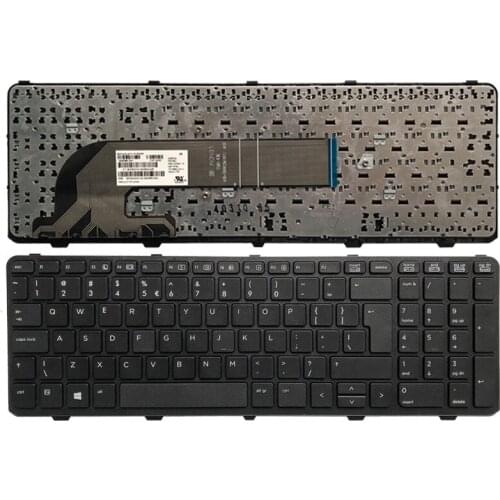 New UI black laptop keyboard For HP 6037B0088501 SG-59300-XUA 721953-001 PK1315A4A00 SG-59310-XUA SN7139 with Frame