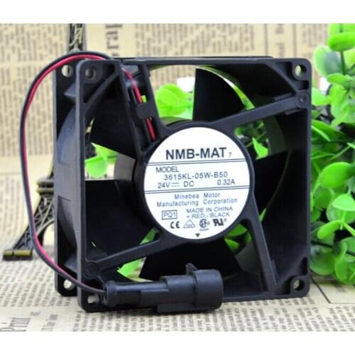 ABB converter ACS800 genuine spare parts 3615-KL-05W-B50 PQ1 DC 24V 0.32A two line waterproof fan fan