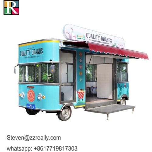 RL-MS50 Mobile shop mobile food truck for sale in dubai