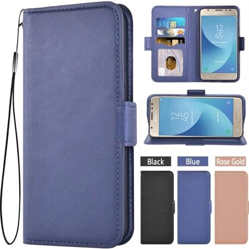 Luxury Flip Cover Leather Wallet Phone Case For Samsung Galaxi Galaxy A3 A7 A5 2017 2016 2015 A6 Plus A9 A8 A 9 2018 Funda Coque