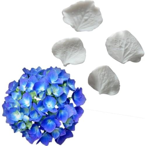 Hydrangea Silicone Molds Fondant Cakes Decorating Tools Silicone Molds Sugarcraft Chocolate Baking Tools For Cakes Gumpaste Form