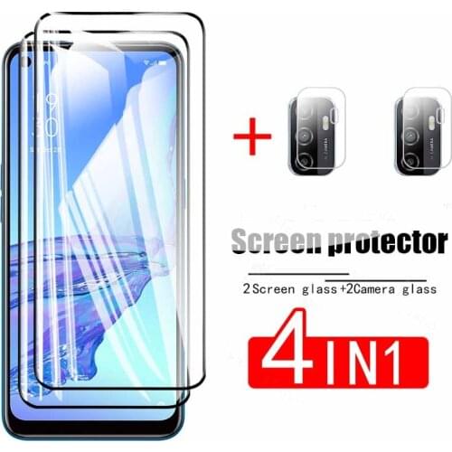 Opo a74 5g camera lens glass for oppo a53s tempere glas full opp a95 a94 a53 a54 a52 a 74 95 94 53s 53 Safety Screen protector