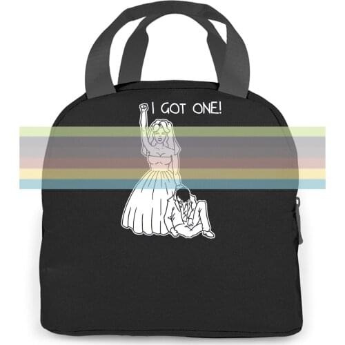 I GOT ONE Hen Party Night Wedding Joke Engaged Birthday women men Portable insulated lunch bag adult