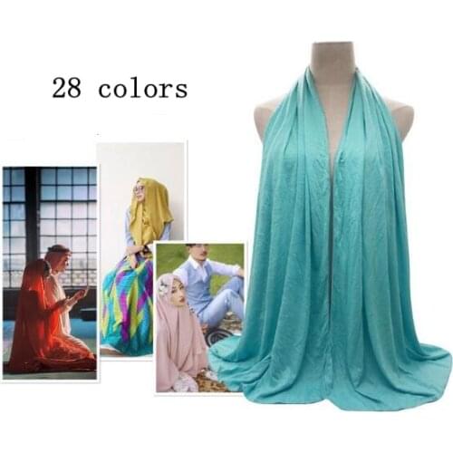 Magic Scarf Jersey Hijabs Plain Shawl Soft And Elasticity Type Strech Shawls And Scarves 10pcs/lot