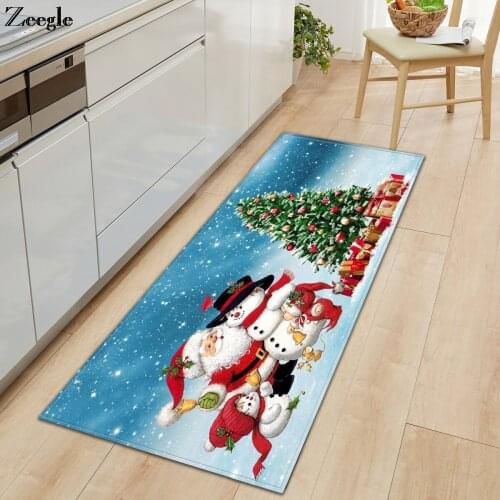 Zeegle Rugs and Carpets for Home Living Room Long Rectangle Kitchen Carpet Absorbent Bathroom Doormat Non-slip Toilet Carpet Rug