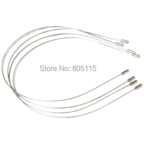 1mm METAL Headbands with end plugs,for sinamay fascinator wedding accessory