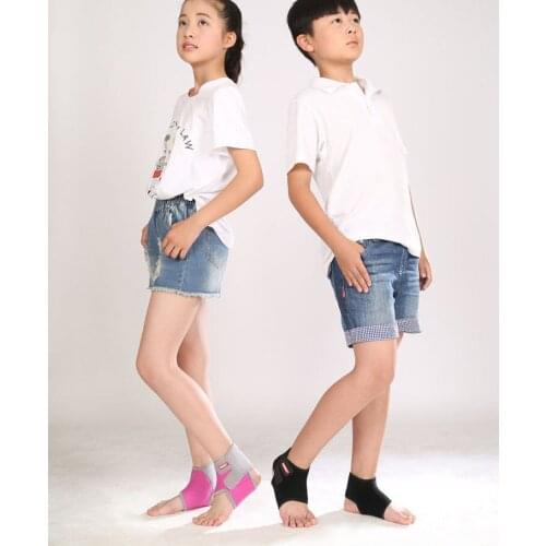 1 pair Children Kids Ankle Compression Brace Support Fitness Playing Sports Safety Guard Protector dancing ankle protector 2020