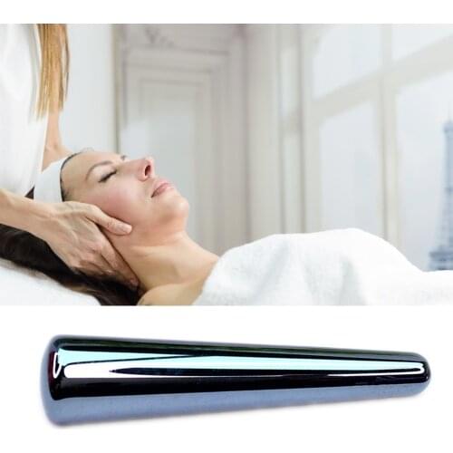 1Pcs Terahertz Energy Stone Massage Wand Face Body Acupuncture Point Massage Stick Physiotherapy Reflexology Beauty Gua Sha Tool