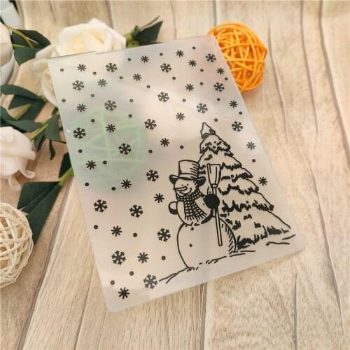 10.6*14.5CM Plastic Snowman Template Easter Wreath Craft Card Making Paper Card Album Wedding Decoration Embossing Folders