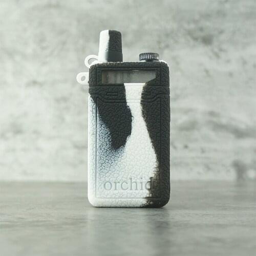 10pcs Texture Case For Orchid IQS pod kit, Anti-Slip Silicone Cover Sleeve Wrap Fits For orchid iqs