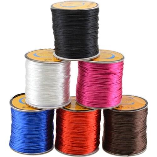 60Meter/Roll Colorful Flexible Elastic Crystal Line Rope Cord For Jewelry Making Beading Bracelet Wire Fishing Thread Rope