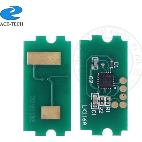 7.2K TK-1160 TK1160 compatible cartridge toner chip for kyocera ECOSYS P2040dn/P2040dw reset chips