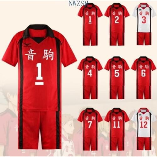 Anime Haikyuu Cosplay Costume Karasuno High School Volleyball Club Hinata Shyouyou Sportswear Jersey Uniform Haikyuu Nekoma
