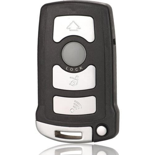 Bilchave 3 Buttons Remote Key Shell Fob For BMW 7 Series E65 E66 E67 E68 745i 745Li 750i 750Li 760i 7 Key Case With Blade