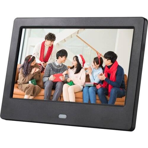 7 Inch Digital Photo Frame Multi-function Digital Frame With Remote Controller Electronic Album Picture Music Movie Player Gift