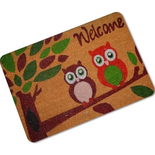 Retro Mat Decorative Door Mat Entrance Doormat Bird animals Printed Anti-Slip Kitchen Floor Mat Bathroom Carpet Area Rug