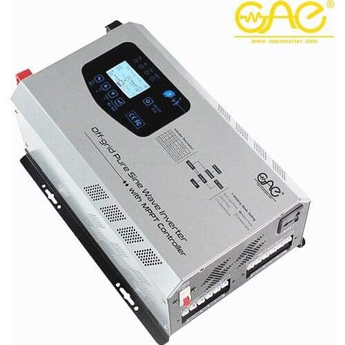 FTS-602M60 6KW 24/48VDC 220VAC 50HZ off-grid power frequency pure sine wave inverter with 35A AC charger and 60A MPPT solar char