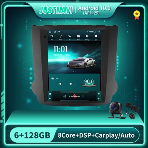 JUSTNAVI Car Radio For Honda CRV CR-V 2006-2012 Tesla Style Autoradio Multimedia Video Player Stereo Carplay Android 10.0 9.7