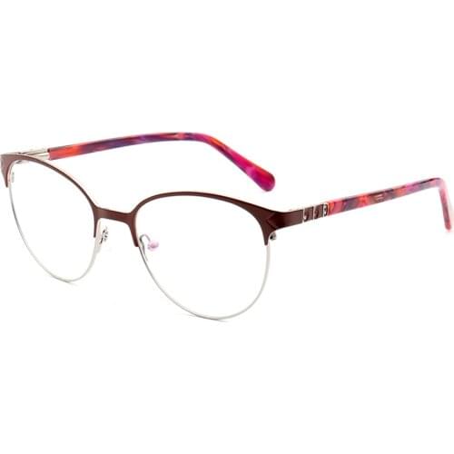 Fashion Luxury Lady Cats Eye Ultralight Alloy Frame shortsighted glasses Myopia lens