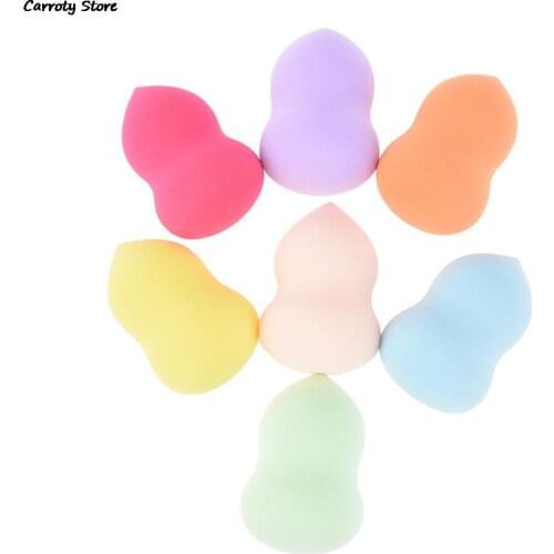 New 1pc Beauty Mixed Makeup Sponges Foundation Puff Multi Shape Sponges Cosmetic Tools Kit 40mmX40mmX55mm