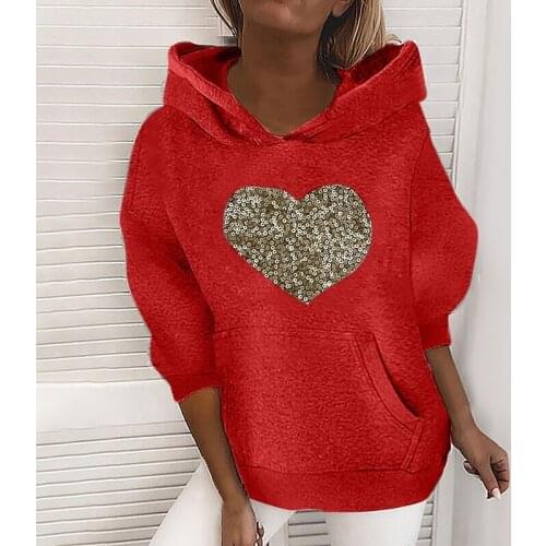 PALINDA Womens Long Hoodies
