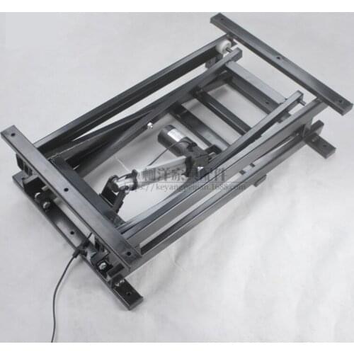 Smart home lifter folding bracket hardware accessories wired + wireless control coffee table lift vertical lifting steel frame