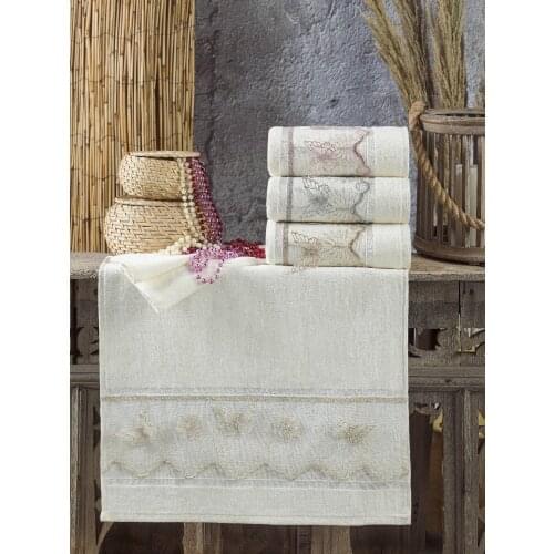 Organic Cotton %100 Home Supplies Soft Face/Hand Towel Thick Absorbent Cloth Dishcloths Hanging Cloth Home Accessories 50*90cm