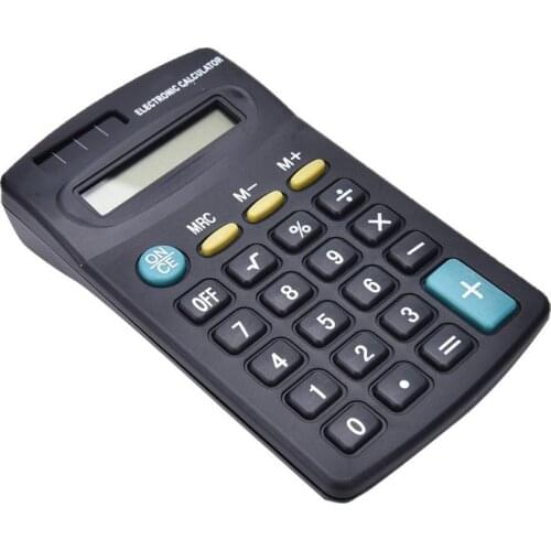 Portable Pocket 8 Digits Electronic Study Calculator for Student Calculator Multifunctional School Mathematics Teaching Supply