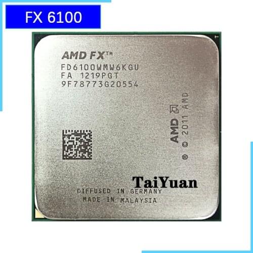 AMD FX-Series FX-6100 FX 6100 FX6100 3.3 GHz Six-Core CPU Processor FD6100WMW6KGU Socket AM3