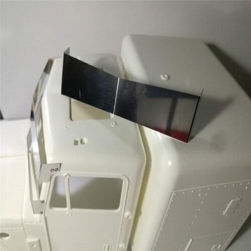 ​ Sun Visor RC Truck Modified Sunshade Plate 1pc Metal for Tamiya 1/14 King 56344 56301 RC Car Toy