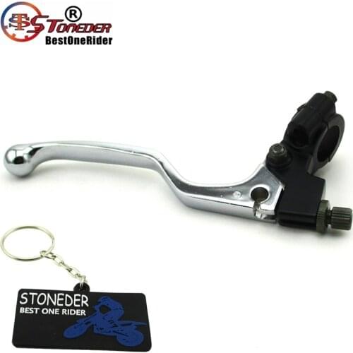 STONEDER 7/8" 22mm Alloy Handle Clutch Lever For 150cc 200cc 250cc Dirt Motor Bike ATV Quad 4 Wheeler Motocross Motorcycle