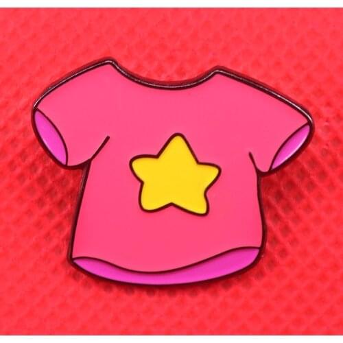 Steven universe enamel pin magical gem coats badge cute cartoon brooch adventure jewelry women shirt jackets accessories gifts