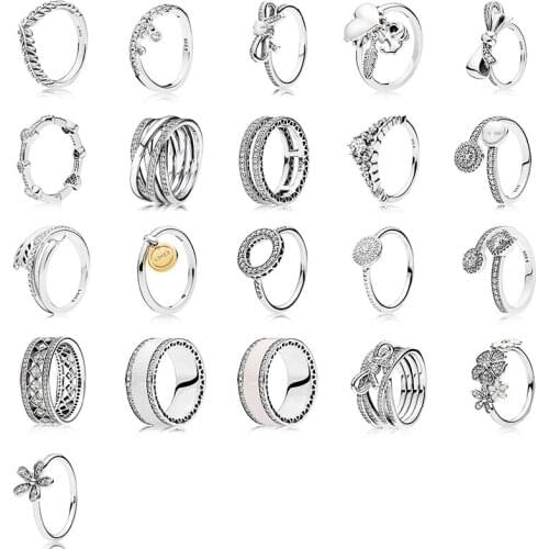 XIACHENG Rings With Crystals