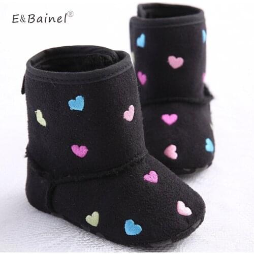 Newborn Baby Snow Boots Winter Cotton Baby Boy Girls Shoes Soft Warm Kids Toddler Shoes First Walkers