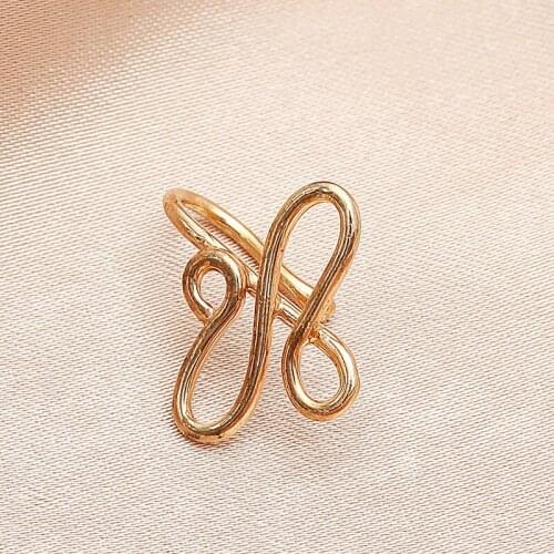 1pc Punk Non Puncture Nose Ring For Women U-Shaped Wire Spiral Fake Piercing Nose Clip Cuff Nostril Earring Body Jewelry Gifts