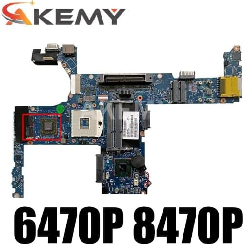 686042-001 686042-601 For HP EliteBook 6470P 8470P 8470W Laptop motherboard 6050A2470001 Mainboard SLJ8A 216-0833018 100% tested