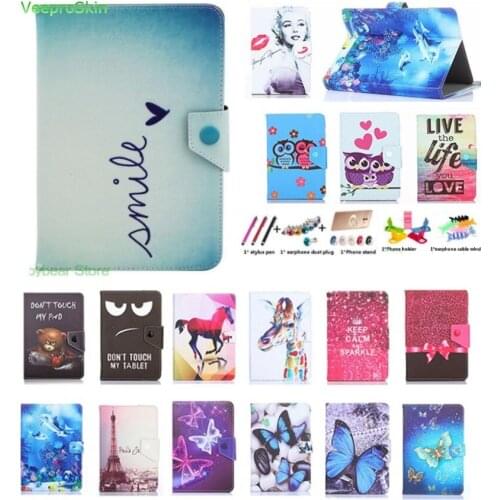 For Acer Iconia One 8 B1-870 B1 820 830 840 850 860 870 8 inch Tablet Magnetic PU Leather Stand Universal Case Cover 3 GIFTS