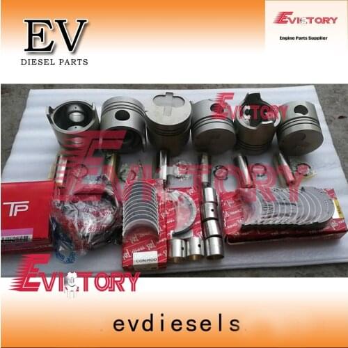For Toyota 2H engine repair 2H Piston and piston ring set cylinder liner full cylinder head gasket crankshaft&con rod bearing