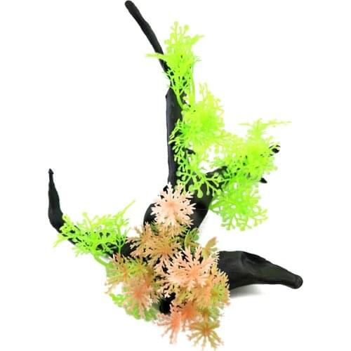 Plastic Artificial Plant Realistic Underwater Fake Plant Fish Tank Decor Aquarium Ornaments Landscape Aquatic Accessories