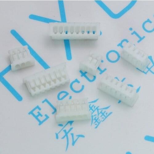 1.25mm Pitch Connector Housing Header 2P/3P/4P/5P/6P/7P/8P/9P/10P/11P Selectable